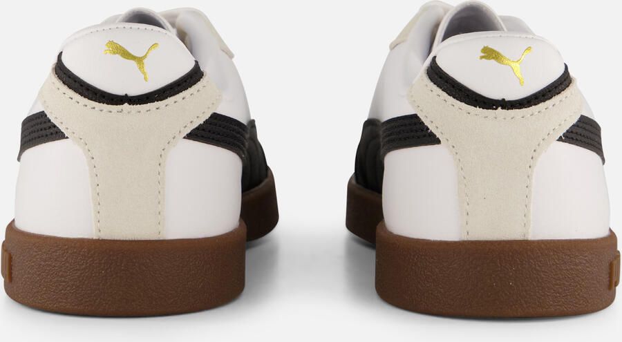 Puma Sneakersy skórzane z obszyciem w kontrastowym kolorze model Club II Era - Foto 4