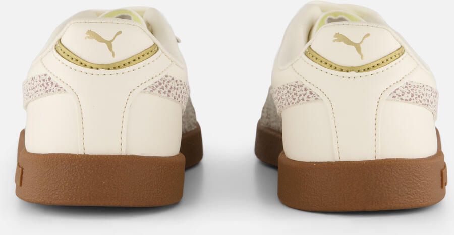 Puma Club II Era Topcat sneakers met panterprint ecru lichtroze - Foto 6
