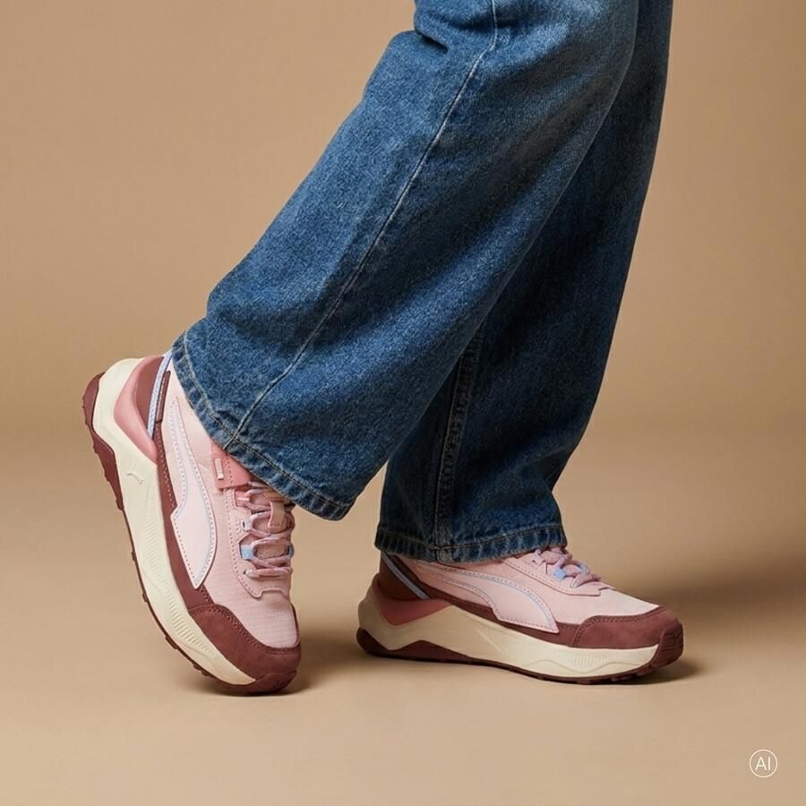 Puma Evolve 2.0 Trail sneakers lichtroze donkerrood - Foto 4