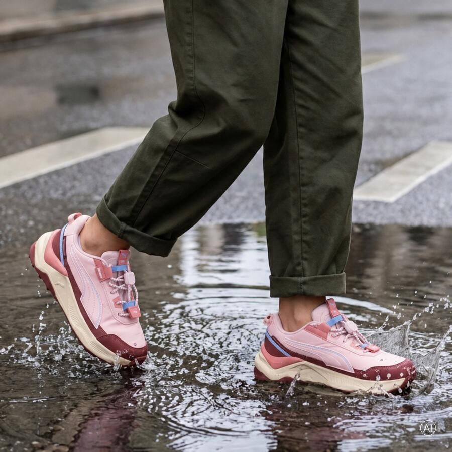 Puma Evolve 2.0 Trail sneakers lichtroze donkerrood - Foto 5