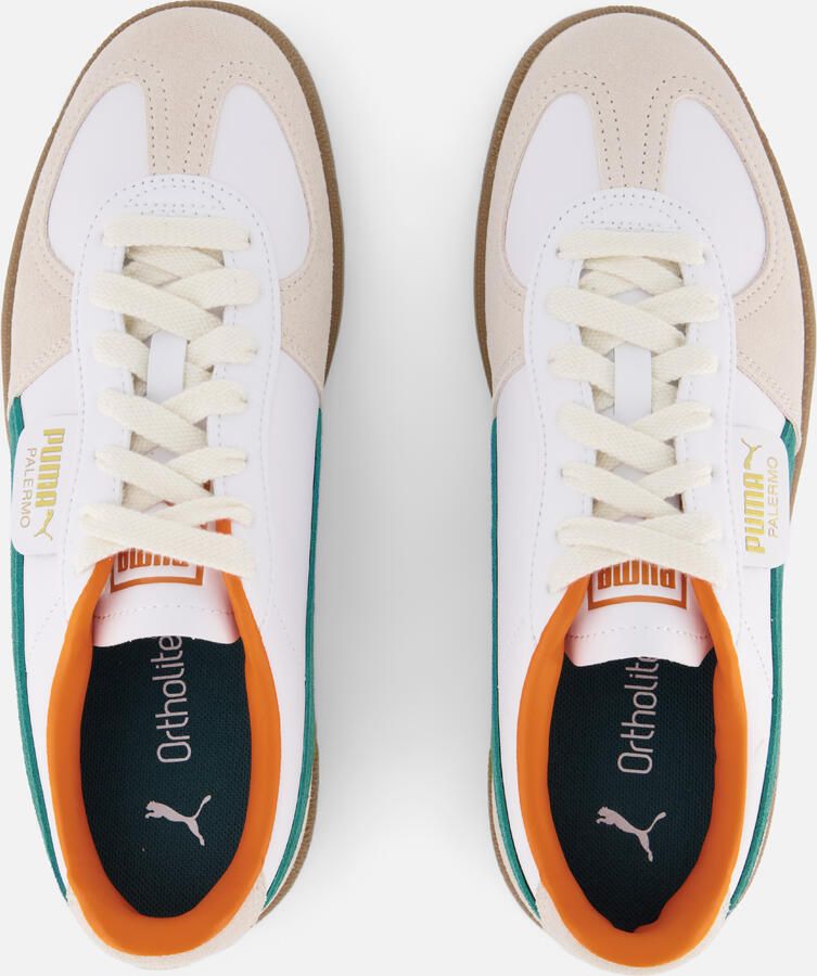 PUMA Palermo Lth Sneakers wit Suéde - Foto 2