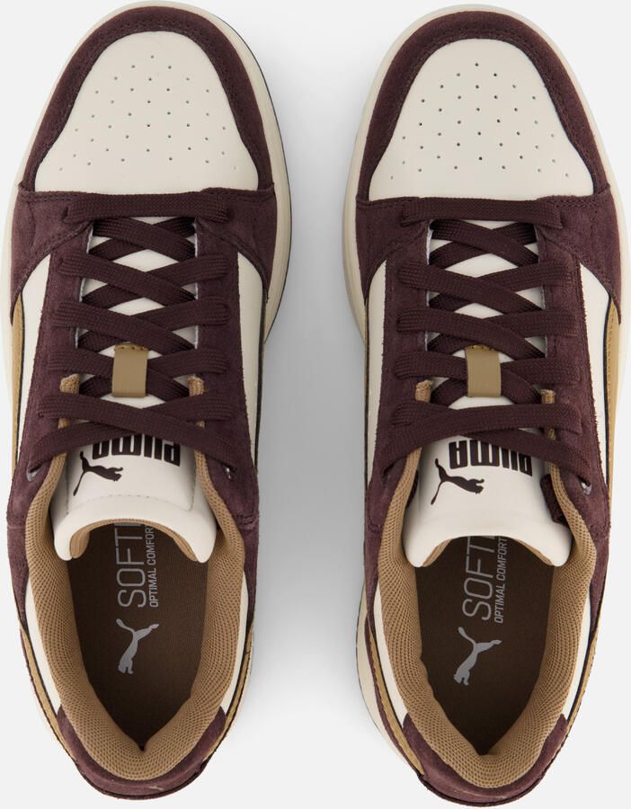 PUMA Rebound Femme Low SD Dames Sneakers Alpine Snow-Soft Taupe-Chocolate Fondue - Foto 2