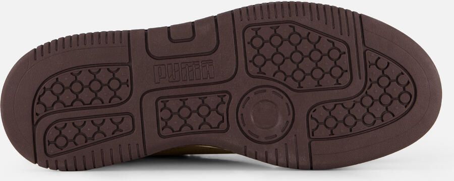 PUMA Rebound Femme Low SD Dames Sneakers Alpine Snow-Soft Taupe-Chocolate Fondue - Foto 6