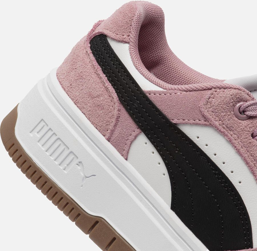 PUMA Rebound Femme Low SD Dames Sneakers White- Black-Poised Pink - Foto 2