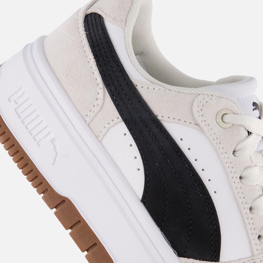 PUMA Rebound Femme Low SD Dames Sneakers White- Black-Frosted Ivory - Foto 6