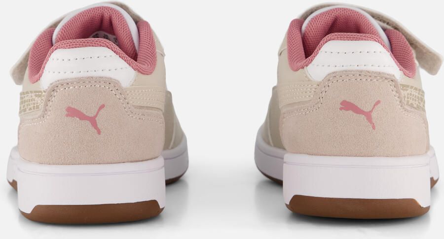 Puma Rebound Slam sneakers met panterprint ecru wit - Foto 7