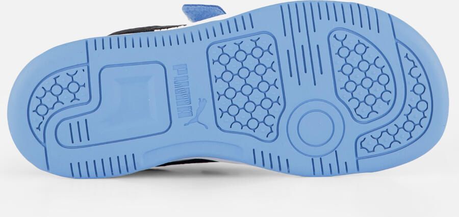 PUMA Rebound V6 Lo AC+ PS Unisex Sneakers Team Light Blue- Black- White - Foto 6