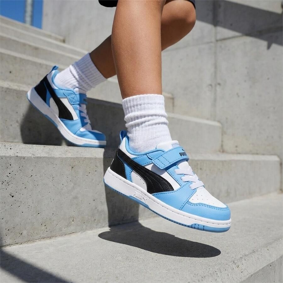 PUMA Rebound V6 Sneakers blauw Synthetisch