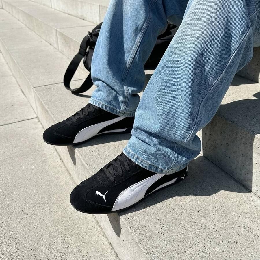 Puma Sneakers van Leermix Model 'Replicatch' - Foto 4