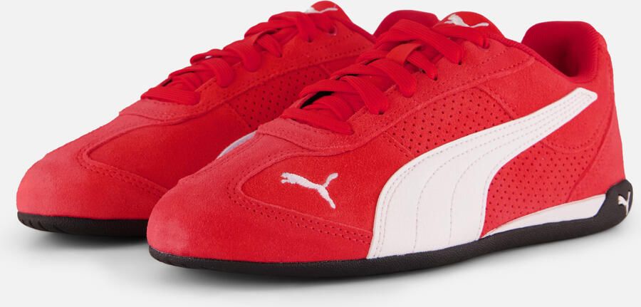 PUMA Replicatch Sneakers rood Suede Dames - Foto 4