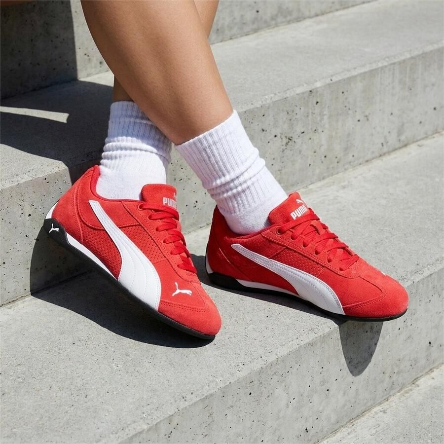 Puma Replicatch Sneakers rood Suède