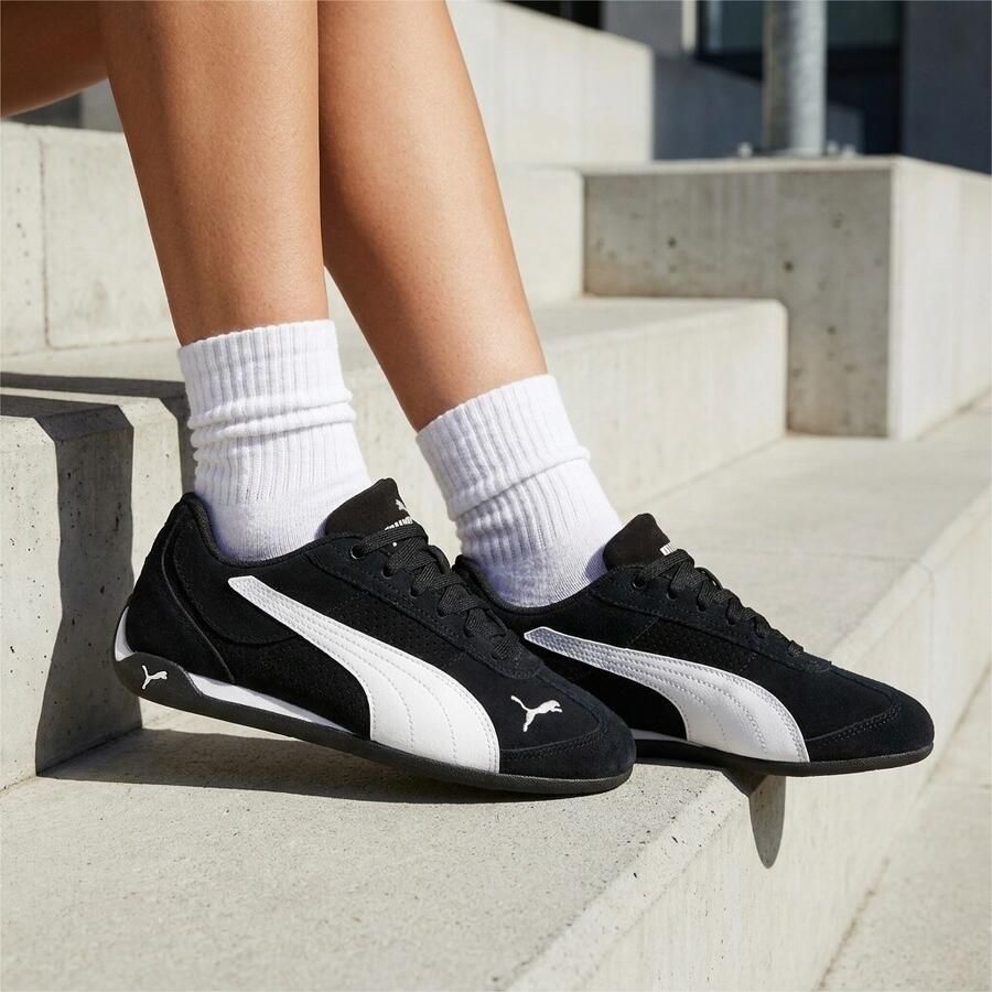 Puma Replicatch Sneakers zwart Suède