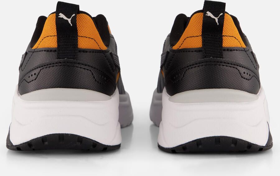 Puma Trinity 2 LT mesh sneakers lichtgrijs oranje - Foto 6