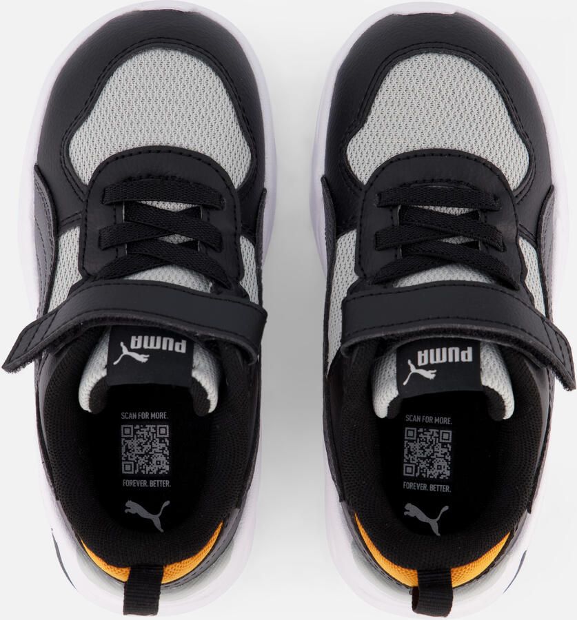 Puma Trinity 4 LT imitatieleren sneakers grijs zwart oranje - Foto 8