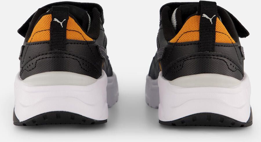 Puma Trinity 4 LT imitatieleren sneakers grijs zwart oranje - Foto 12