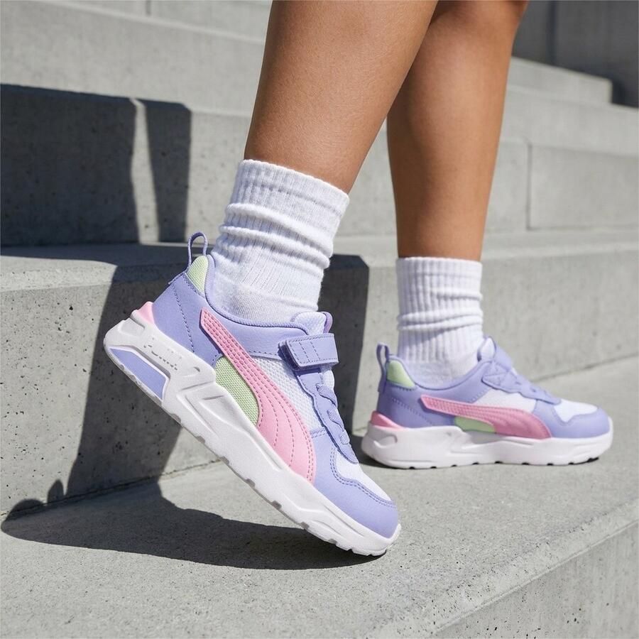 PUMA Trinity 2 LT AC+ PS Unisex Sneakers White-Pink Shimmer-Intense Lavender - Foto 6