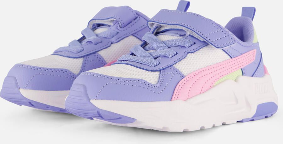 PUMA Trinity 2 LT AC+ PS Unisex Sneakers White-Pink Shimmer-Intense Lavender