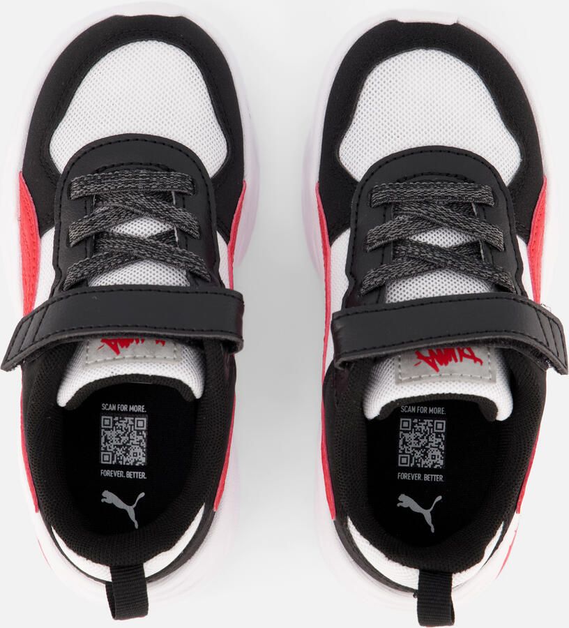 PUMA Trinity 2 LT Mid 90 PS kinder sneakers wit zwart - Foto 3