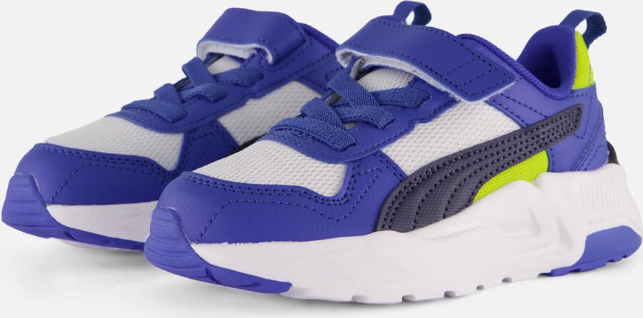 PUMA Trinity 2 LT AC+ INF kinder sneakers blauw wit - Foto 6