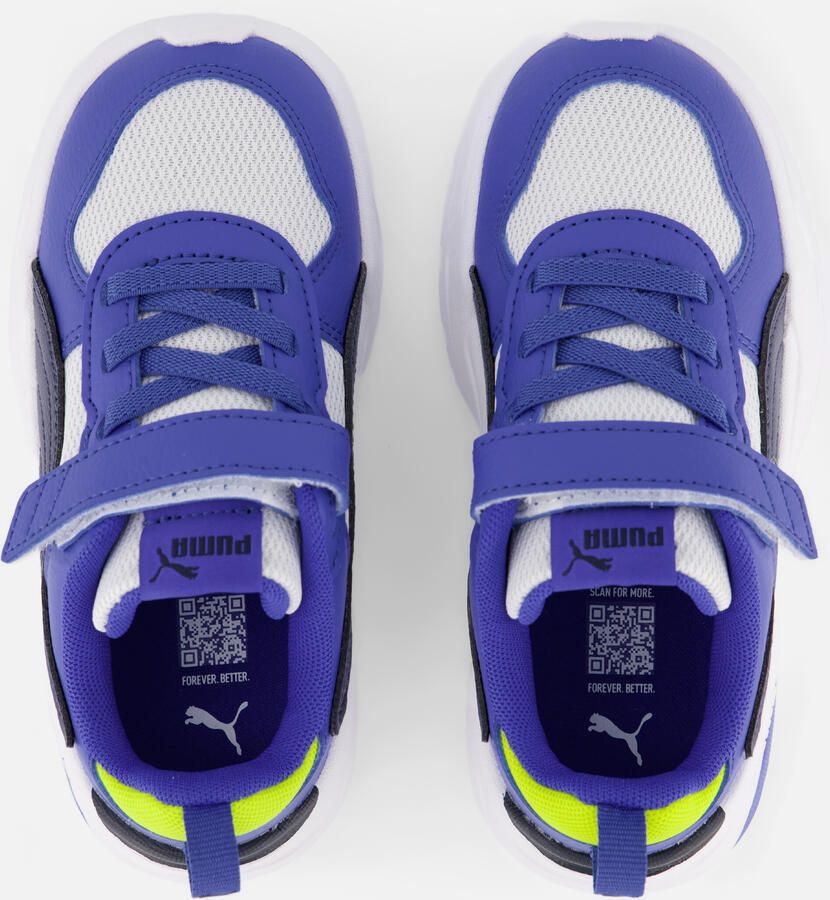 PUMA Trinity 2 LT AC+ INF kinder sneakers blauw wit - Foto 4