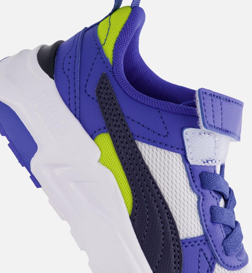 PUMA Trinity 2 LT AC+ INF kinder sneakers blauw wit - Foto 3