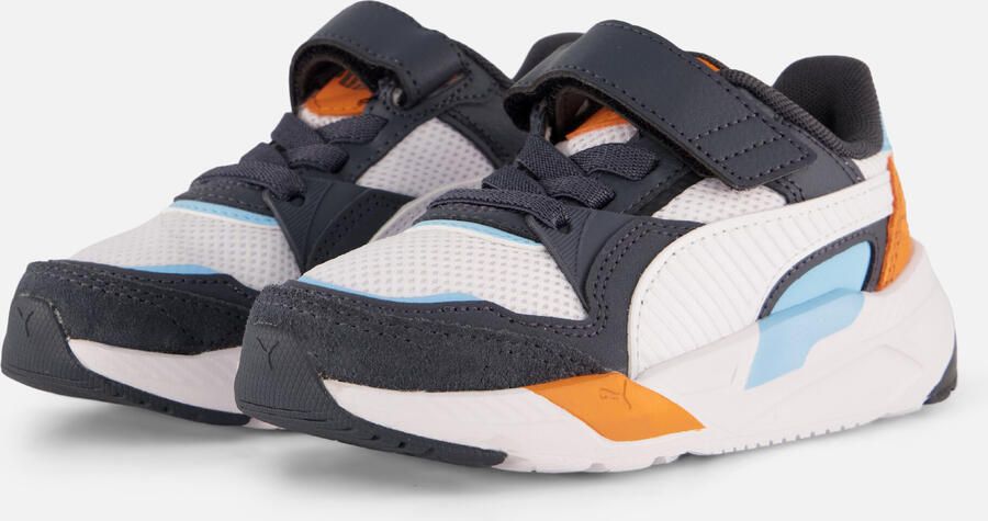 PUMA Sneakers lichtblauw antraciet oranje wit - Foto 7