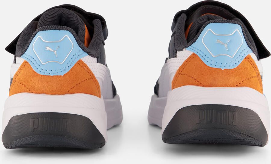 PUMA Sneakers lichtblauw antraciet oranje wit - Foto 6
