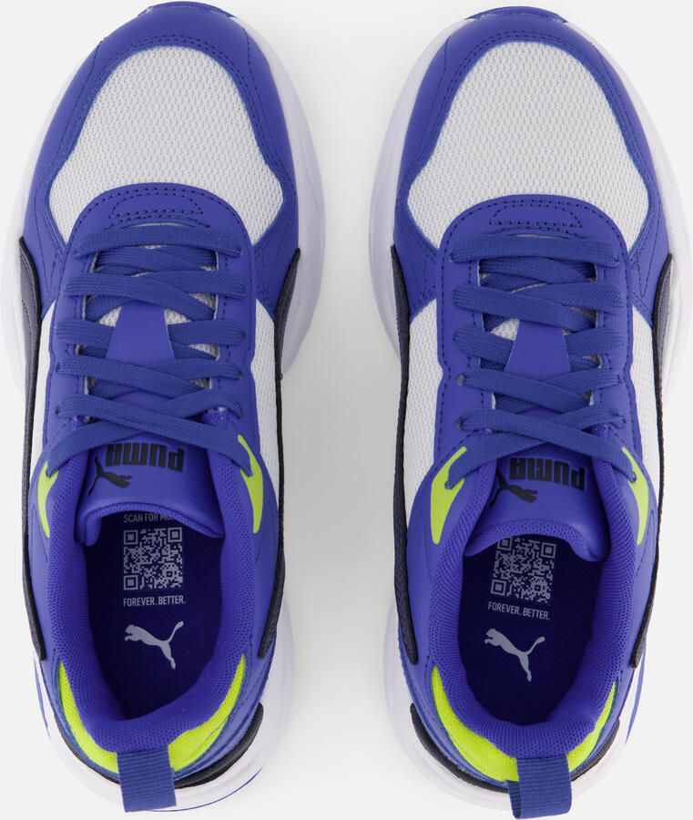 PUMA Trinity 2 LT JR sneakers blauw wit Uitneembare zool - Foto 4
