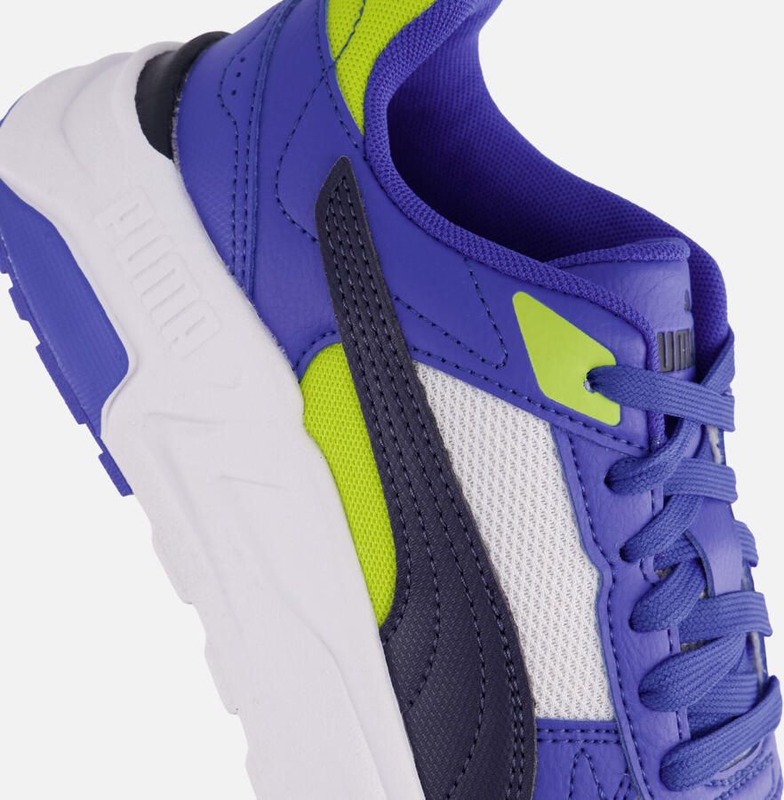 PUMA Trinity 2 LT JR sneakers blauw wit Uitneembare zool - Foto 10