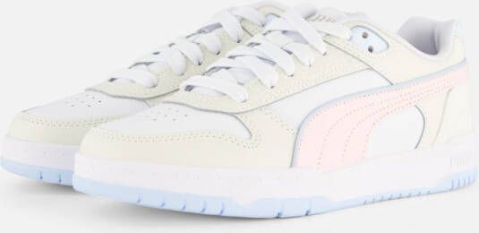 PUMA RBD Game Low Unisex Sneakers Wit Roze Grijs