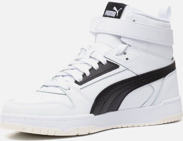 Puma Revolutionaire Basketbal-geïnspireerde Sneakers White - Foto 4