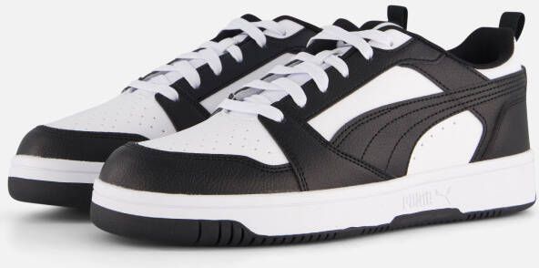 Puma Rebound V6 Low Sneakers zwart