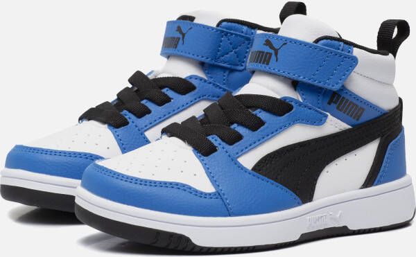Puma Rebound v6 Mid Sneakers blauw Synthetisch
