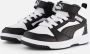 Puma Rebound V6 Mid sneakers wit zwart Imitatieleer Meerkleurig 32 5 - Thumbnail 4