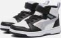 PUMA Rebound V6 Mid Space Belle AC+ PS Meisjes Sneakers Black-Lilac Crush- White - Thumbnail 2