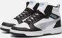 PUMA Rebound V6 Mid Space Belle Jr Meisjes Sneakers Black-Lilac Crush- White - Thumbnail 2