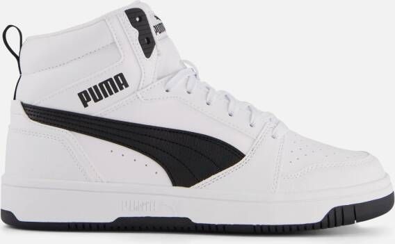 Puma Rebound v6 Mid Veterboots wit Synthetisch