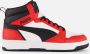 PUMA Rebound v6 Unisex Sneakers White- Black-For All Time Red - Thumbnail 3
