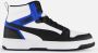 Puma Rebound V6 sneakers zwart wit kobaltblauw - Thumbnail 2