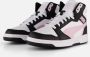 PUMA Rebound v6 Low Unisex Sneakers Black-Peaceful Blue- White - Thumbnail 12