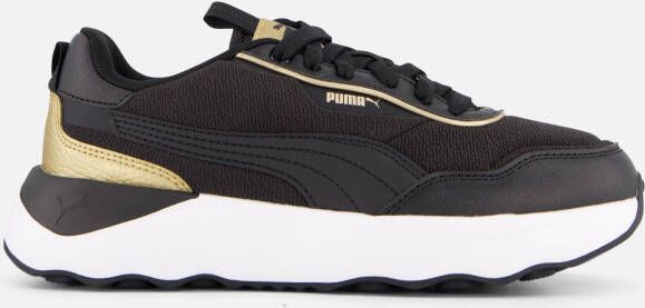 Puma Runtamed Metallic sneakers zwart Synthetisch