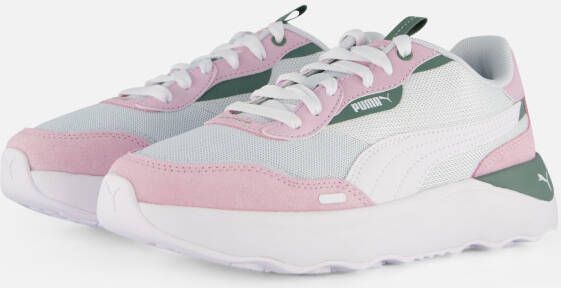 Puma Runtamed Platform sneakers aqua wit lila mintgroen Blauw Jongens Meisjes Mesh 34 - Foto 3