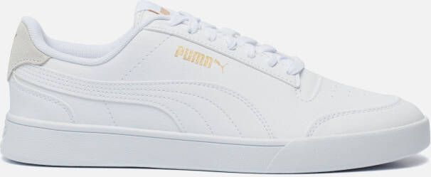 Puma Shuffle Sneakers wit Imitatieleer