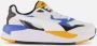 PUMA X-Ray Speed Jr Unisex Sneakers FeatherGray White VictoriaBlue Zinnia - Thumbnail 2