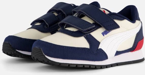 Puma ST Runner v3 Sneakers blauw Imitatieleer
