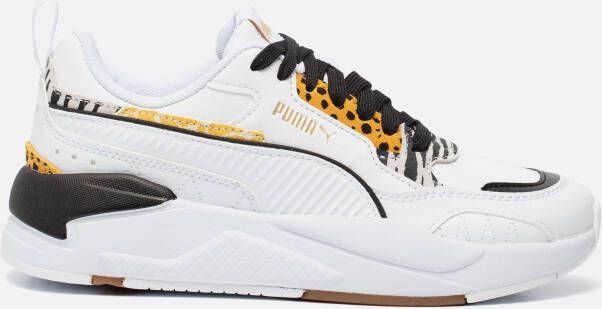 Puma X-Ray2 Safari sneakers wit Imitatieleer