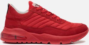 Red-Rag Sneakers rood Suede Heren