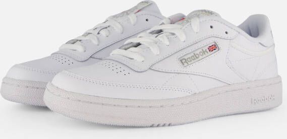 Reebok Lichtgewicht sportschoenen met leren bovenwerk White