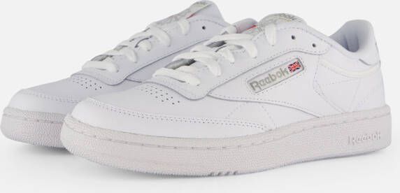 Reebok Lichtgewicht sportschoenen met leren bovenwerk White Heren