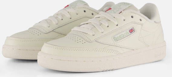 REEBOK Lage Sneakers Dames Club C 85 Woman Maat: 37 Materiaal: Leer Kleur: Wit
